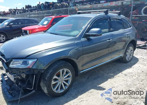 2016 Audi Q5 2.0T Premium from USA, damaged, VIN WA1L2AFP7GA040415